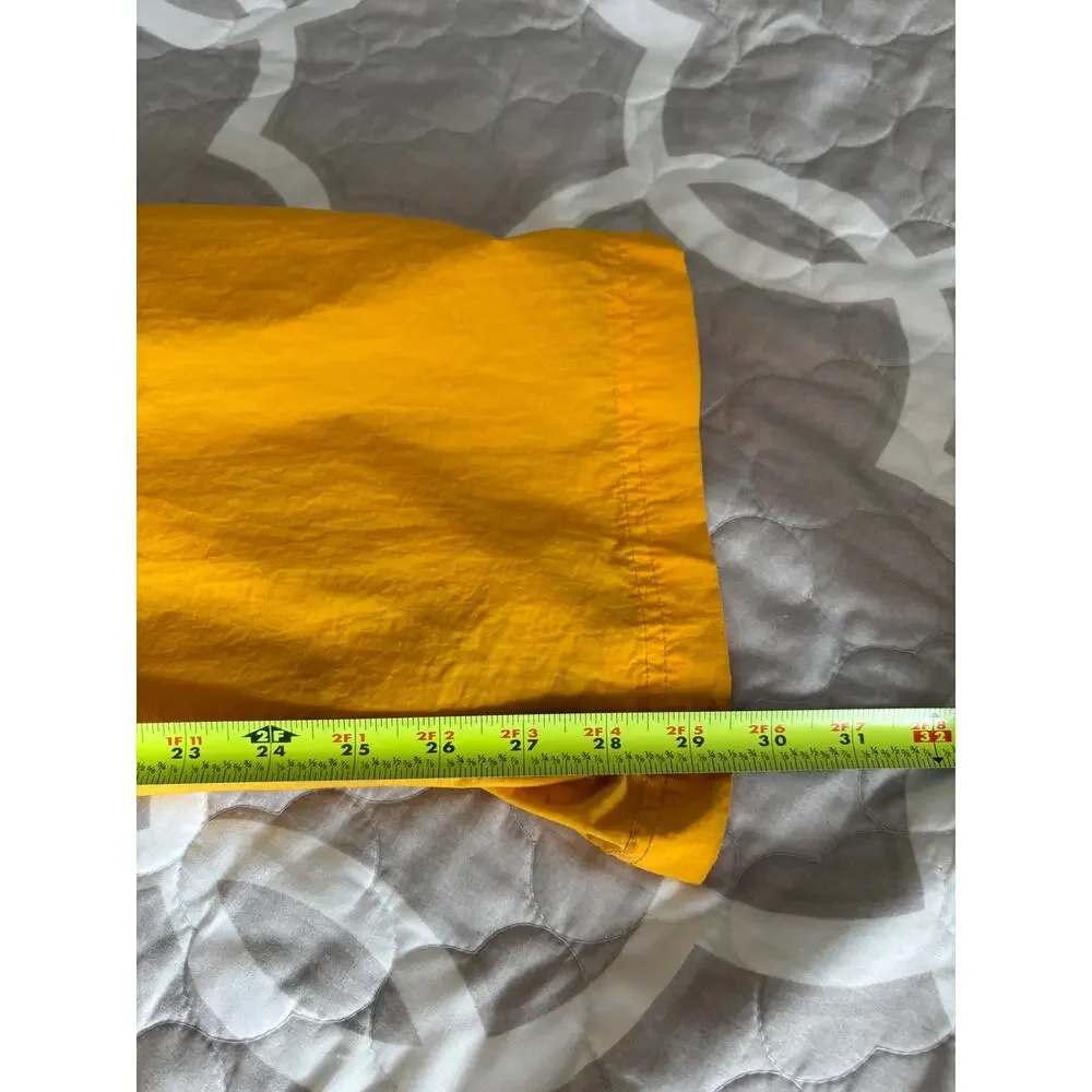 Abercrombie & Fitch Vintage 90's Yellow Track Wind Pants Medium